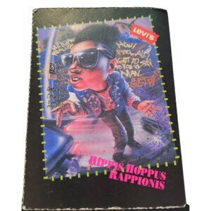 Levis 1990 Hippis Hoppus Rappionis Trading Card Retro Collectible Hip Hop Theme